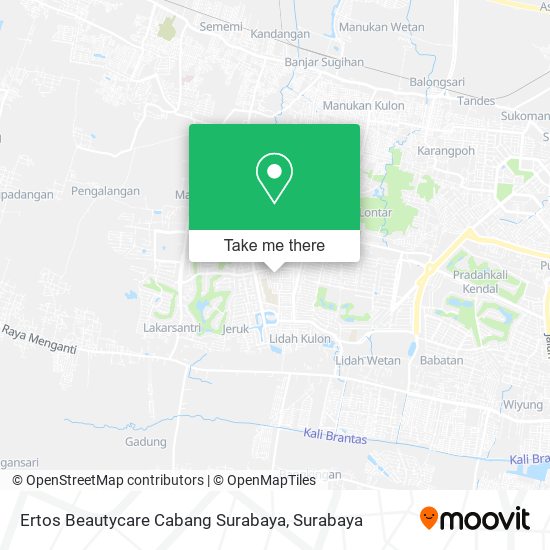 Ertos Beautycare Cabang Surabaya map
