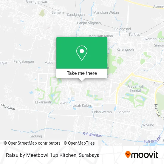 Raisu by Meetbowl 1up Kitchen map