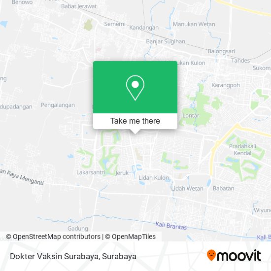 Dokter Vaksin Surabaya map