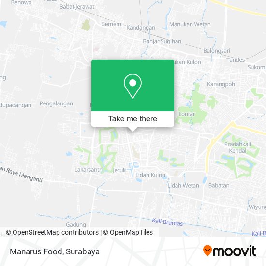 Manarus Food map