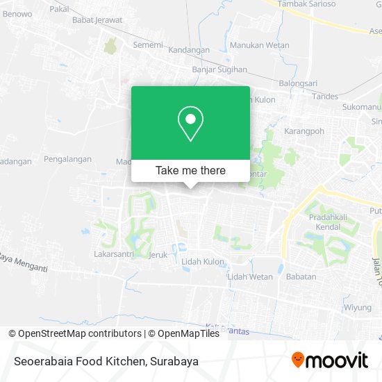 Seoerabaia Food Kitchen map