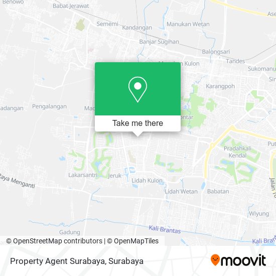 Property Agent Surabaya map