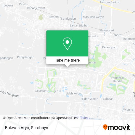 Bakwan Aryo map