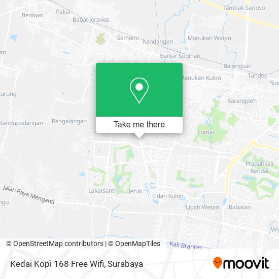 Kedai Kopi 168 Free Wifi map