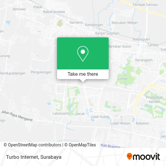 Turbo Internet map