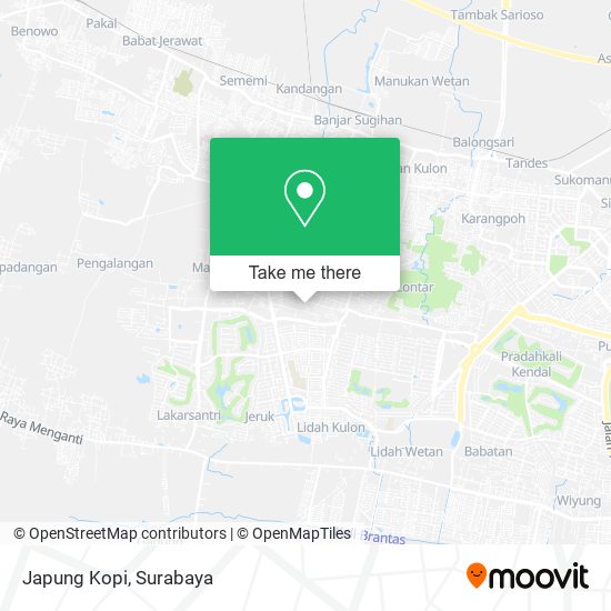 Japung Kopi map