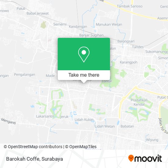 Barokah Coffe map