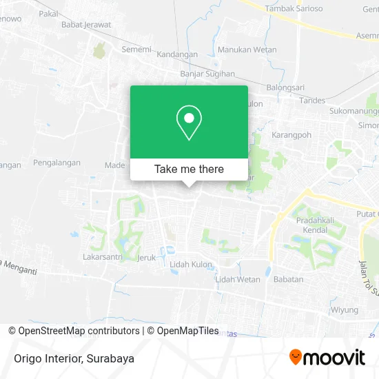 Origo Interior map