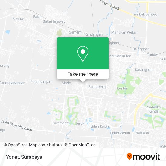 Yonet map