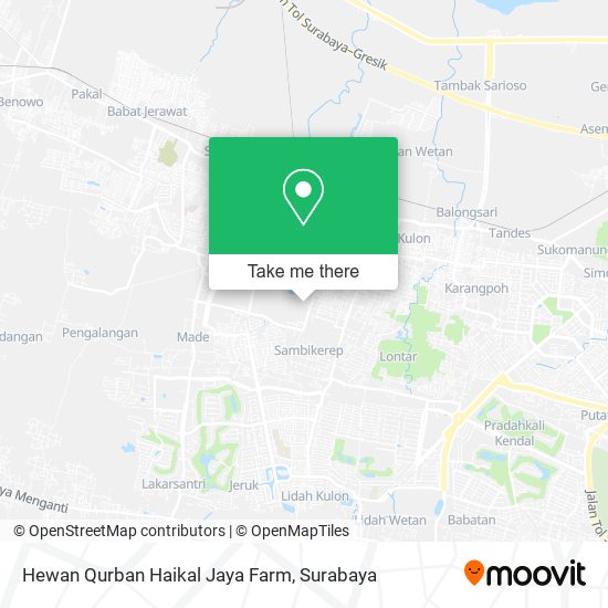 Hewan Qurban Haikal Jaya Farm map