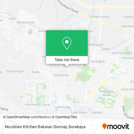 Nicolines Kitchen Bakwan Siomay map
