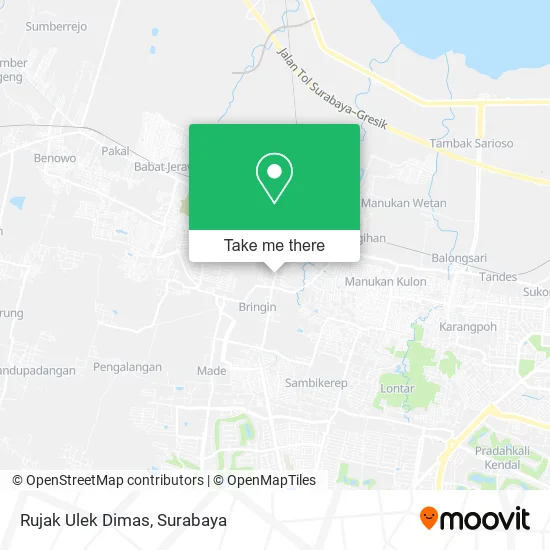 Rujak Ulek Dimas map