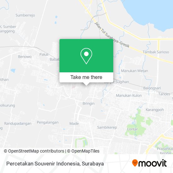 Percetakan Souvenir Indonesia map