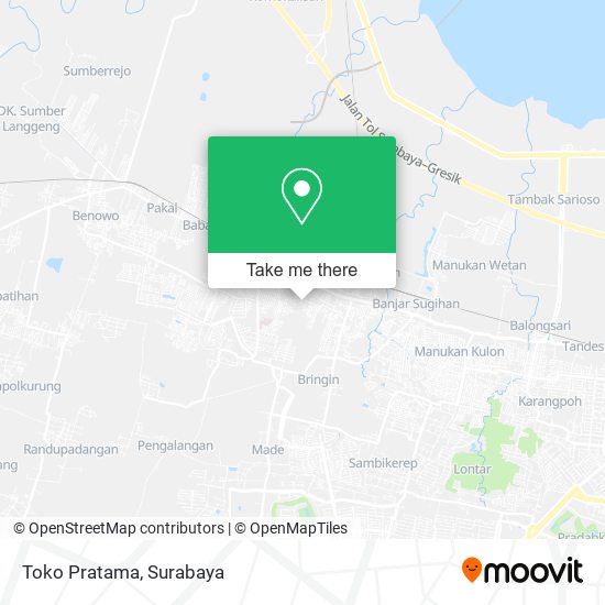 Toko Pratama map