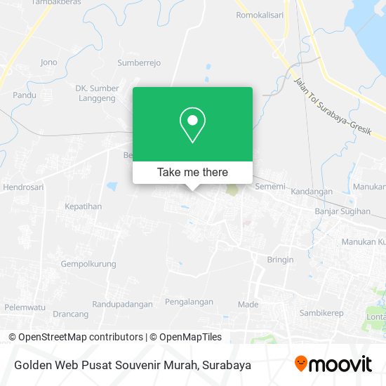 Golden Web Pusat Souvenir Murah map