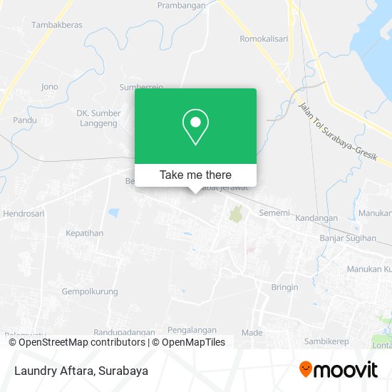 Laundry Aftara map