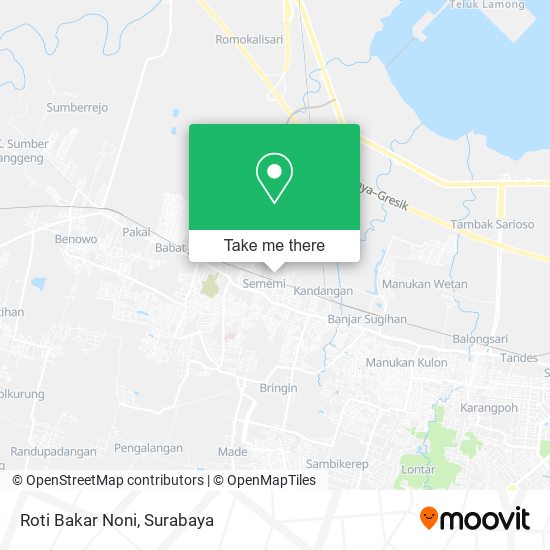 Roti Bakar Noni map