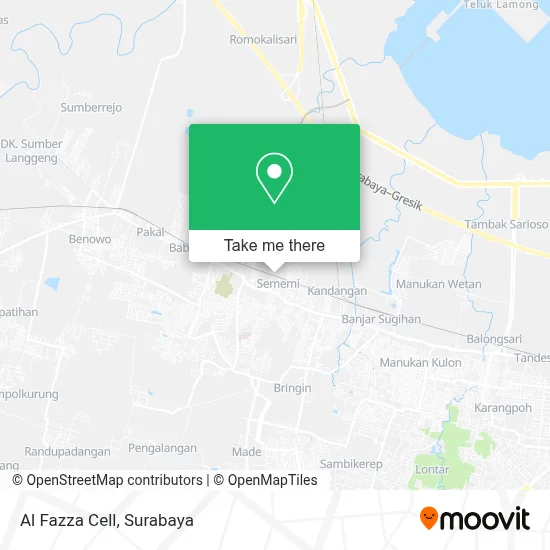 Al Fazza Cell map