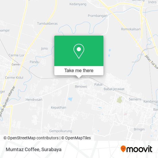 Mumtaz Coffee map