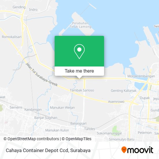 Cahaya Container Depot Ccd map