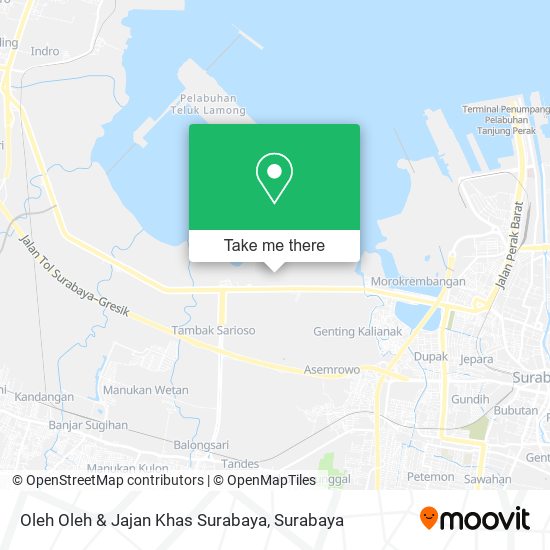 Oleh Oleh & Jajan Khas Surabaya map