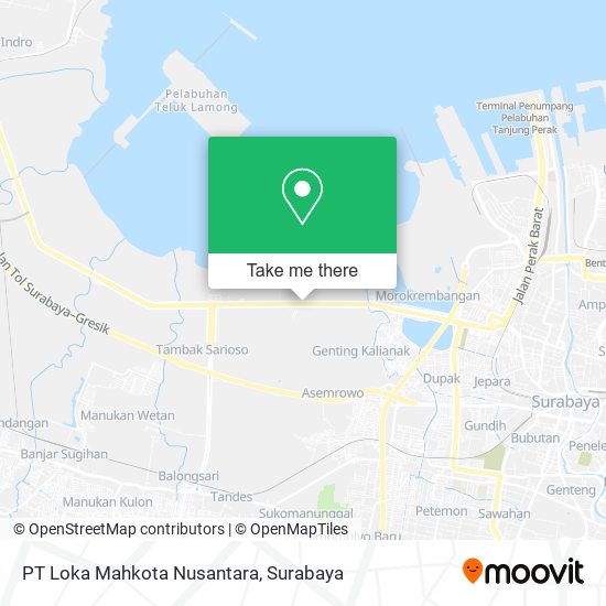 PT Loka Mahkota Nusantara map