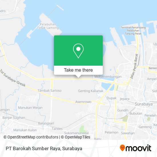 PT Barokah Sumber Raya map