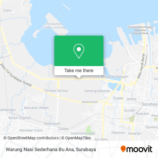 Warung Nasi Sederhana Bu Ana map