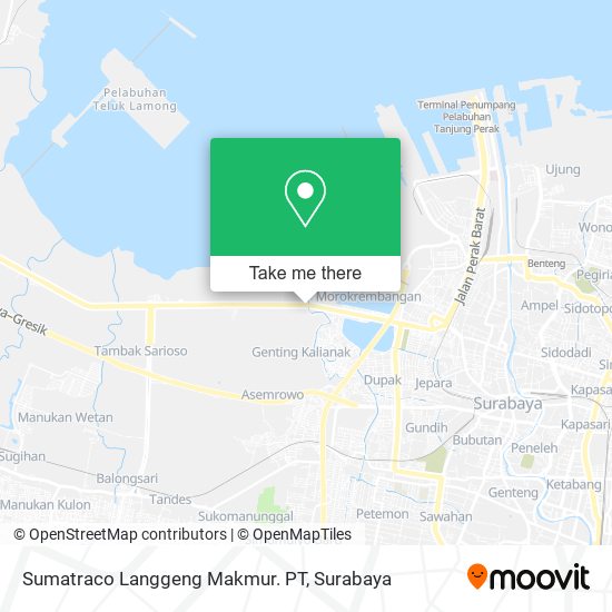 Sumatraco Langgeng Makmur. PT map