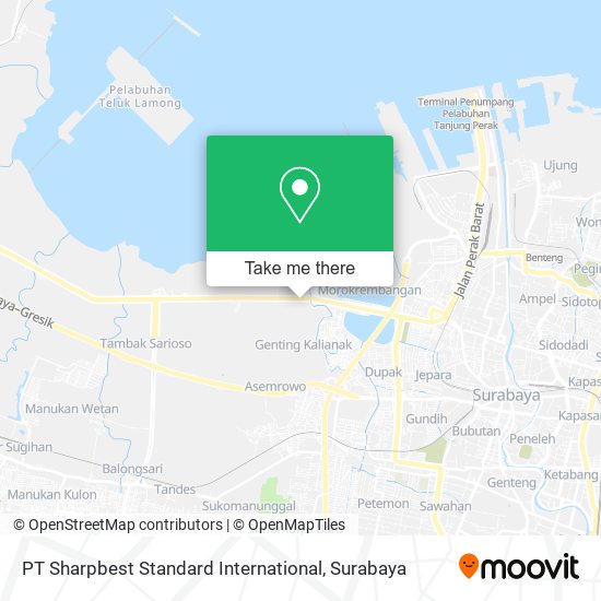 PT Sharpbest Standard International map