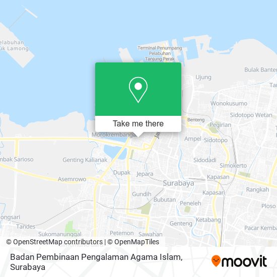 Badan Pembinaan Pengalaman Agama Islam map