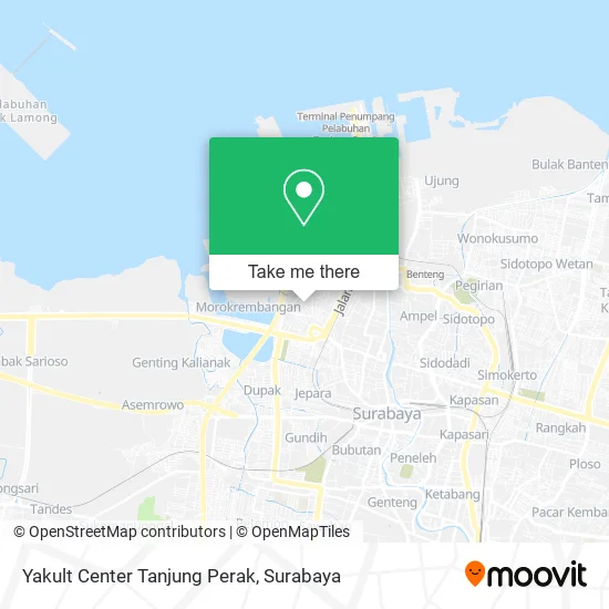Yakult Center Tanjung Perak map