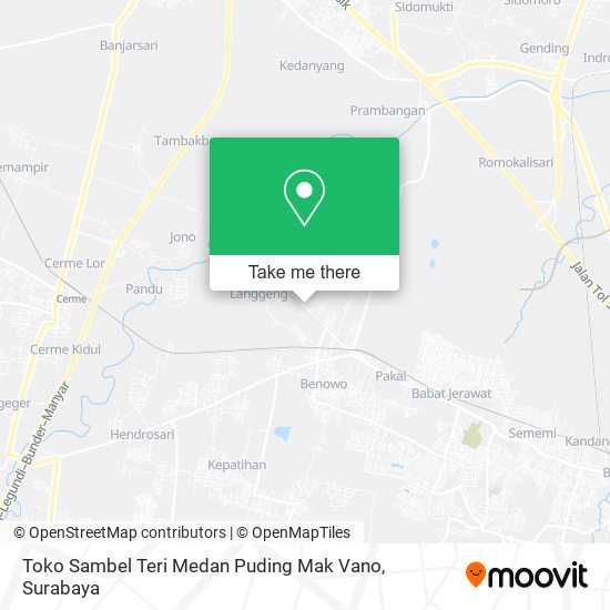 Toko Sambel Teri Medan Puding Mak Vano map