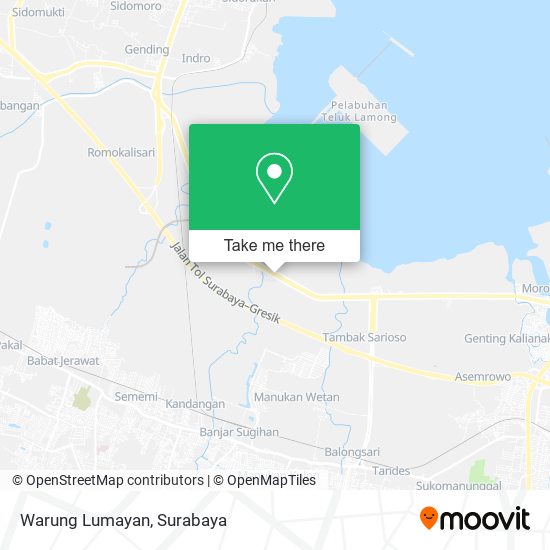 Warung Lumayan map