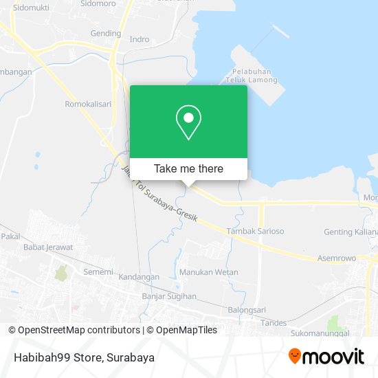 Habibah99 Store map