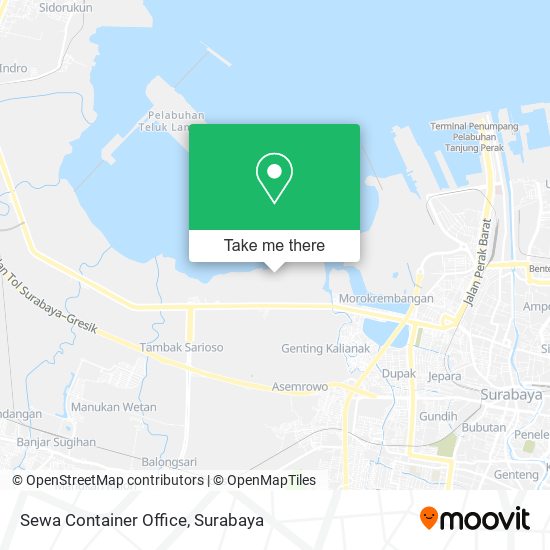 Sewa Container Office map