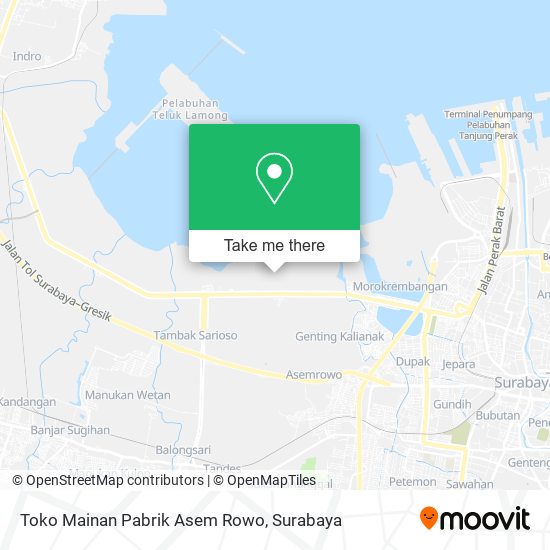 Toko Mainan Pabrik Asem Rowo map