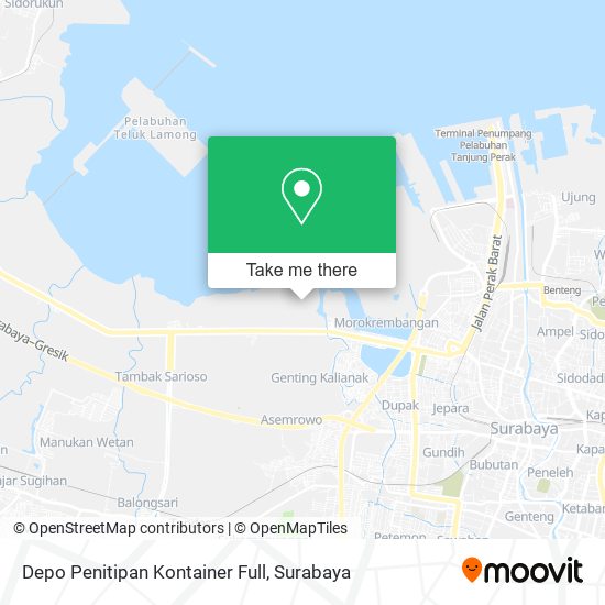 Depo Penitipan Kontainer Full map