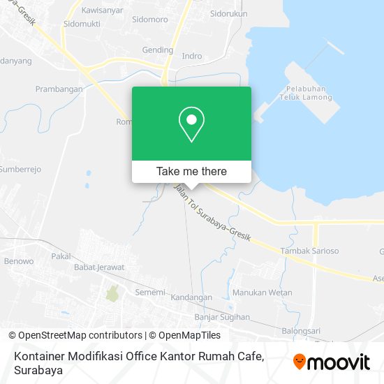 Kontainer Modifikasi Office Kantor Rumah Cafe map