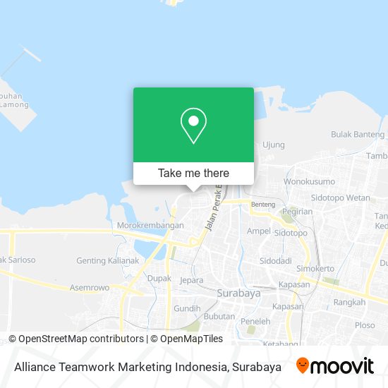 Alliance Teamwork Marketing Indonesia map
