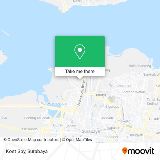 Kost Sby map