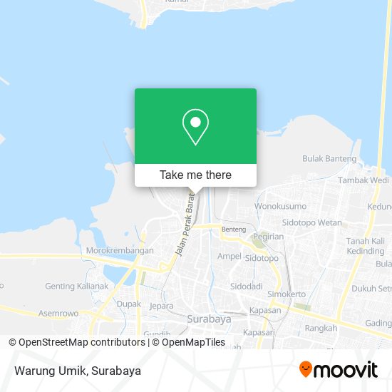 Warung Umik map