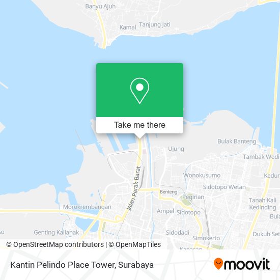 Kantin Pelindo Place Tower map