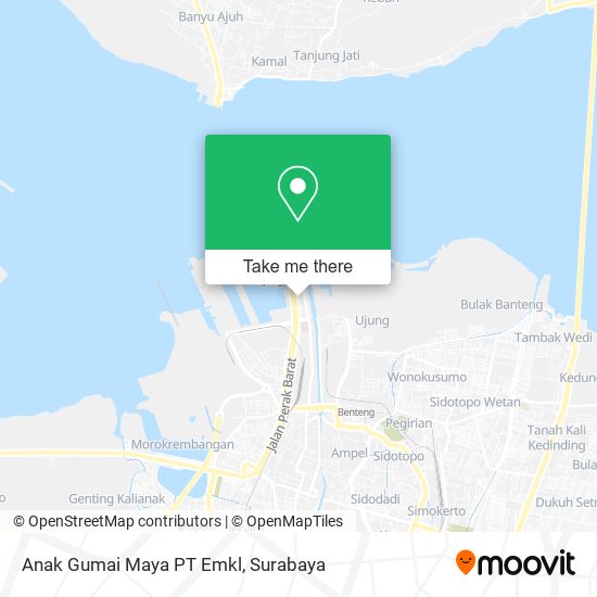 Anak Gumai Maya PT Emkl map