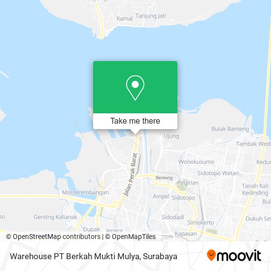 Warehouse PT Berkah Mukti Mulya map