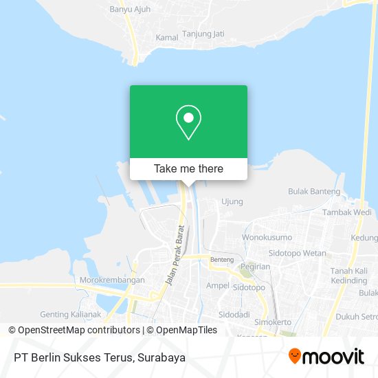 PT Berlin Sukses Terus map