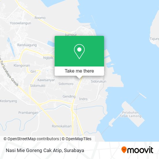 Nasi Mie Goreng Cak Atip map