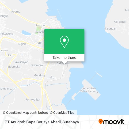 PT Anugrah Bapa Berjaya Abadi map