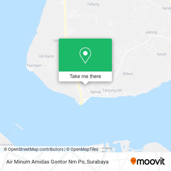 Air Minum Amidas Gontor Nm Po map