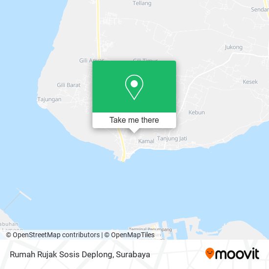 Rumah Rujak Sosis Deplong map